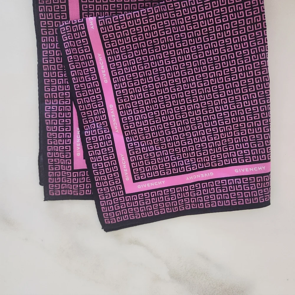 Set Of 2 Givenchy Scarves. Keep One & Sell One! Or Gift One! Holidays Are Coming - Picture 10 of 15
